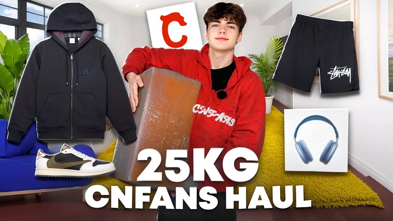 25KG CRAZY CNFANS HAUL 😲💥| (pandabuy alternative)