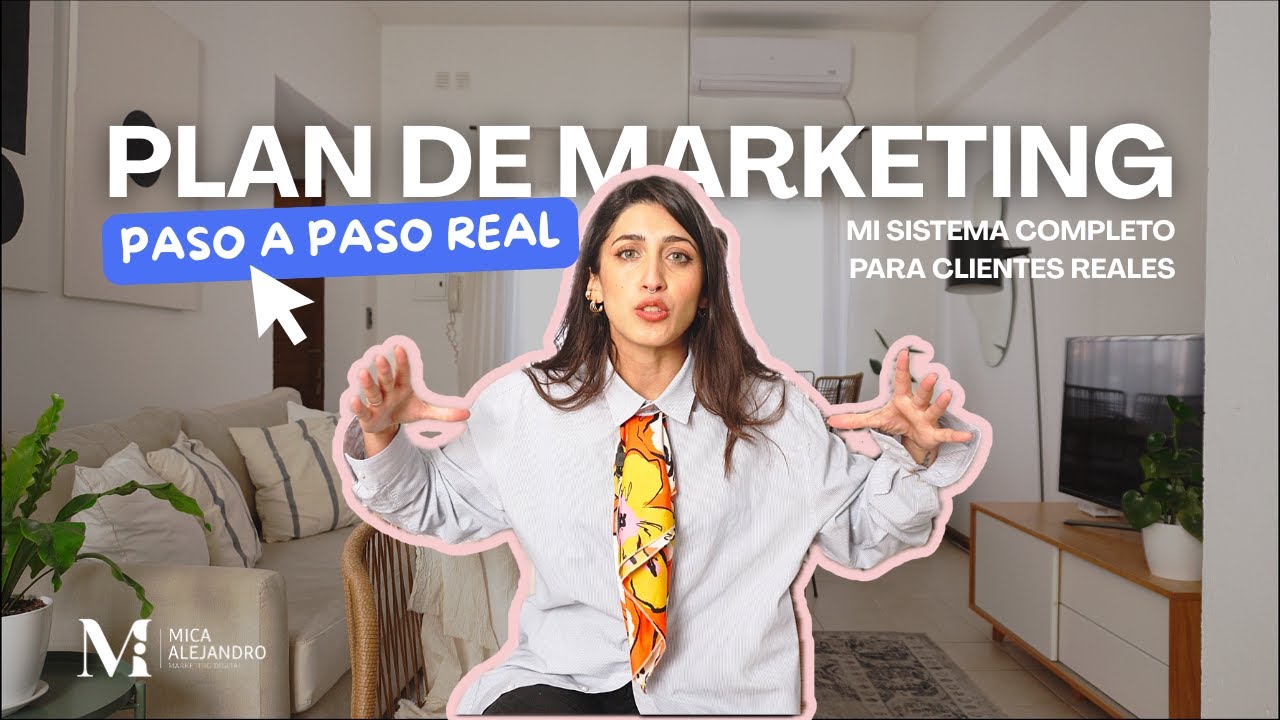 Cómo crear un plan de marketing desde cero (paso a paso real)