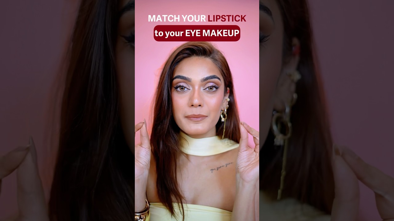 How to *match* your *lipstick* to your *eye makeup* 👄👀😍 #makeup #tutorial