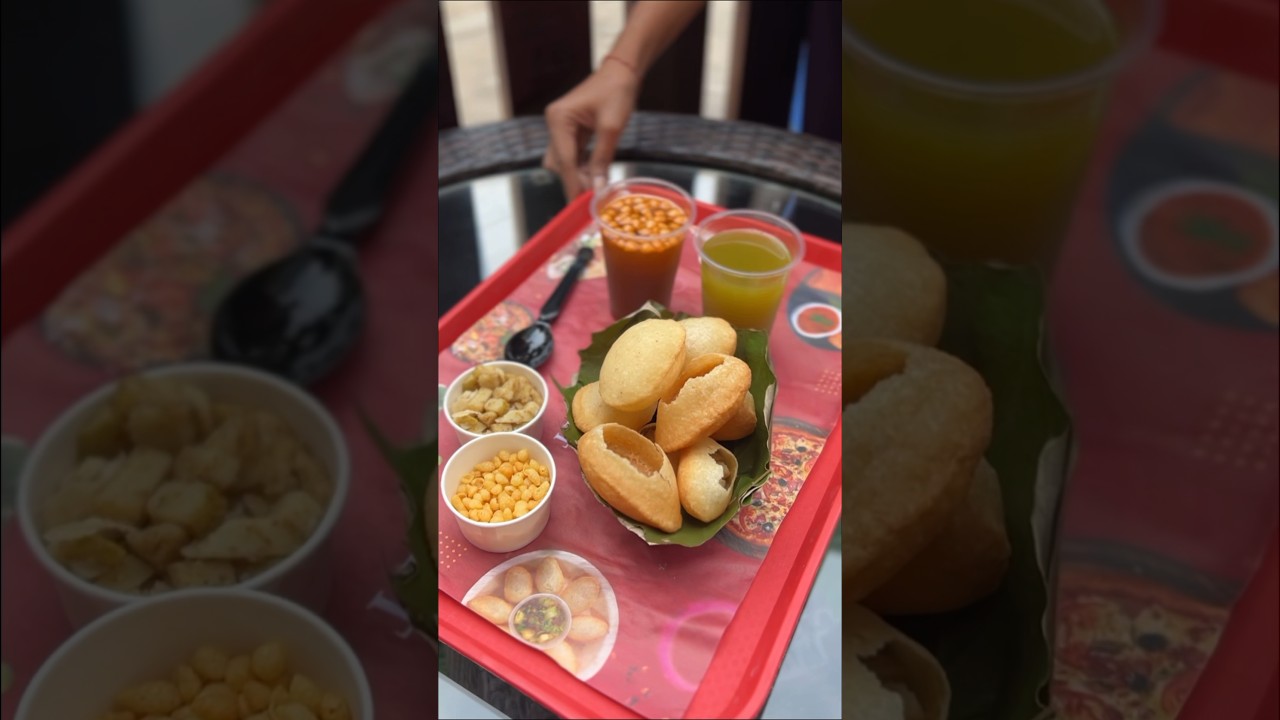 Golgappe ₹40 only😳😳 | DELHI STREET FOOD #shorts #golgappa #indianstreetfood