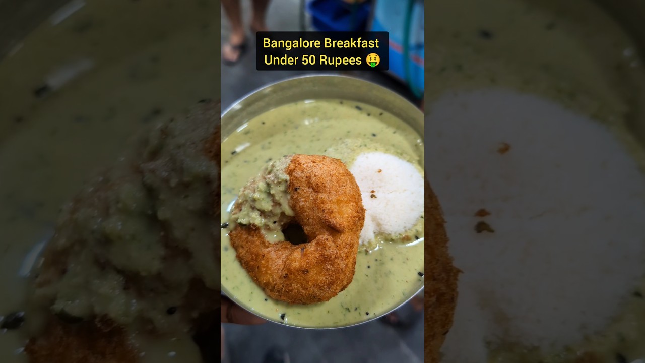 Bangalore Street Food under 50 rupees 🤤🔥