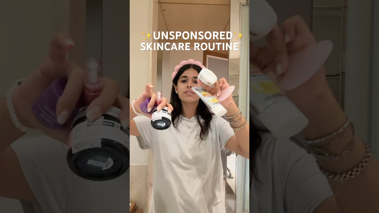 UNSPONSORED SKINCARE ROUTINE 😳⭐️💗🤭 #skincare