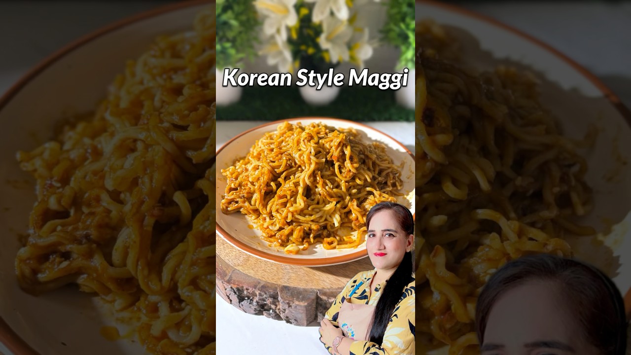 Trending Korean Maggi Recipe #maggi #recipe #shorts