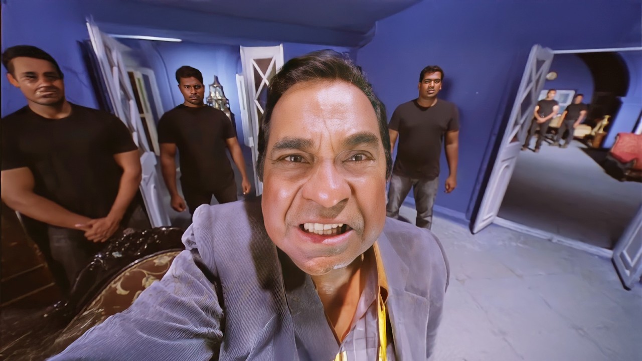 ब्रम्हानंदम की टीवी शो वाली कॉमेडी – Brahmanandam South Hindi Dubbed Comedy Scene