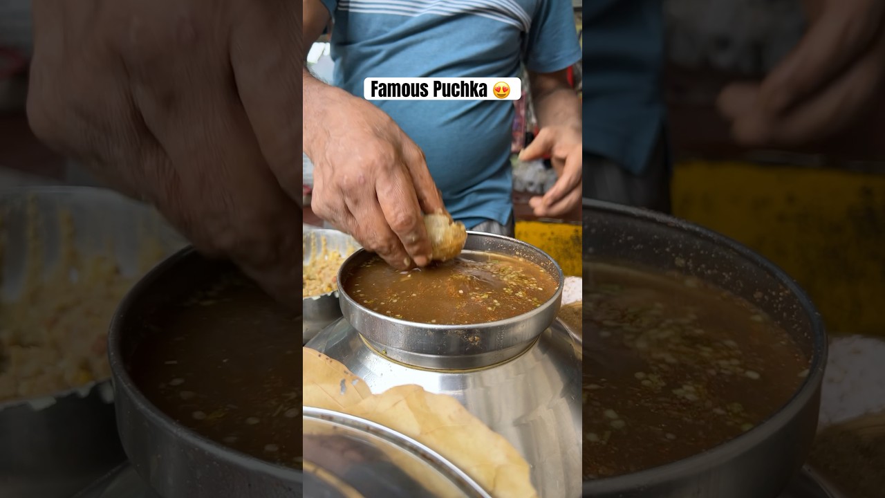 Famous Kolkata puchka panipuri|Street food #shorts