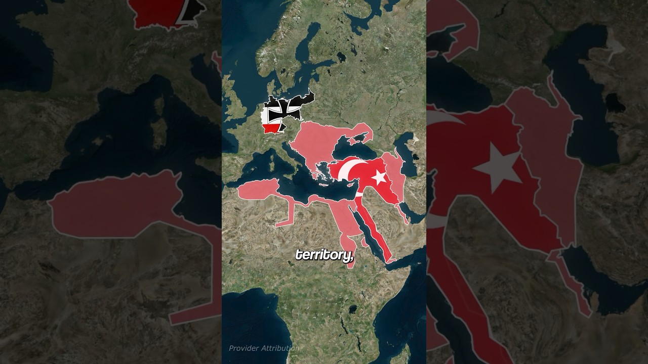 Why did ottoman empire join WW1 #history #ww1