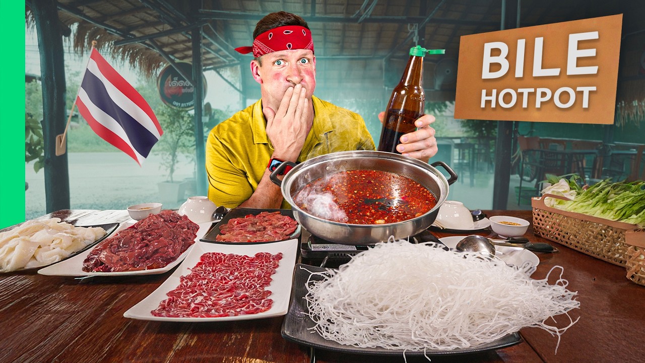 I Ate Thailand’s Most Bizarre Noodle Dish!!