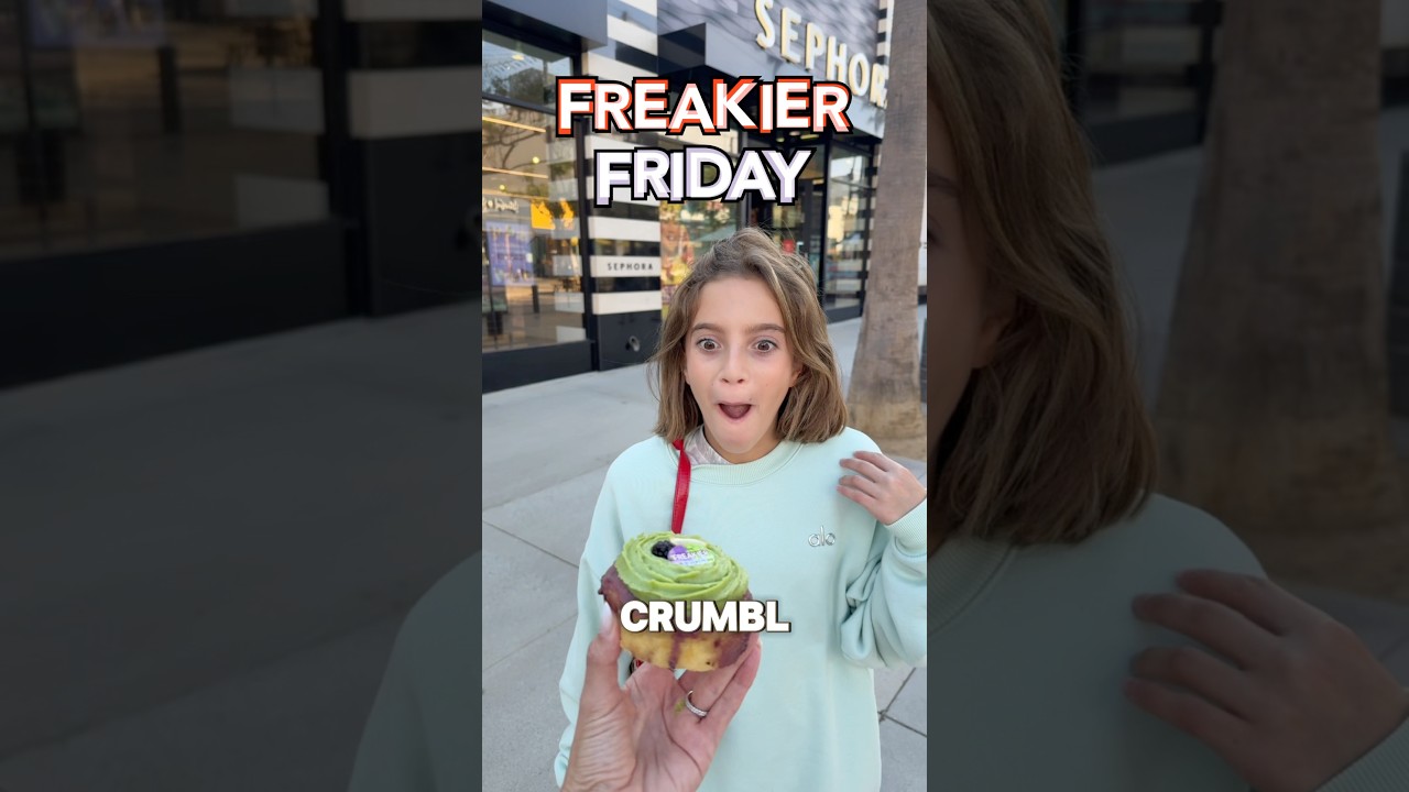 Match the Freakier Friday Crumbl Cookie, Get the Product! #sephora #haul #shopping #crumblcookies