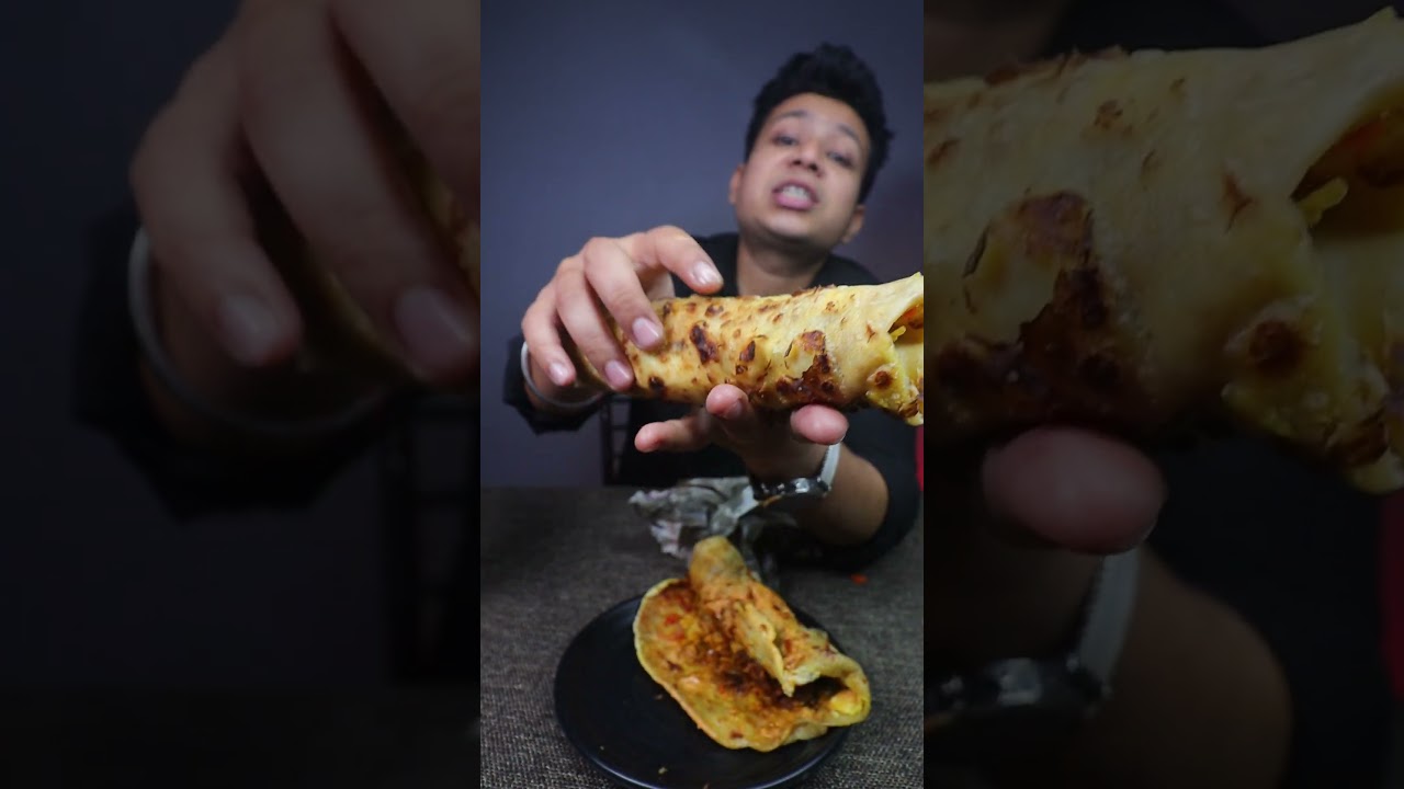 Comparing Tandoori Aata Chicken Roll Vs Street Chicken Roll🔥🔥🔥🔥🔥