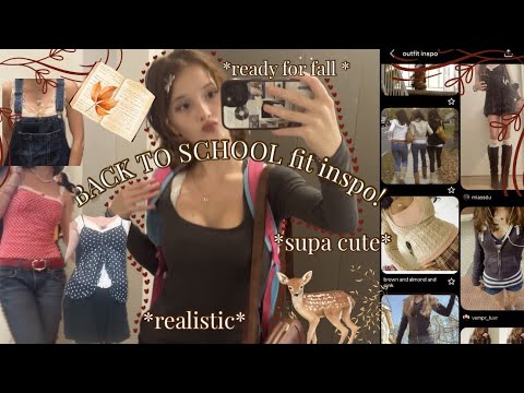 recreating PINTEREST outfits for a week *at school* ୭ 🧷 ✧ ˚. ᵎᵎ 🎀 #outfitinspo #outfitideas