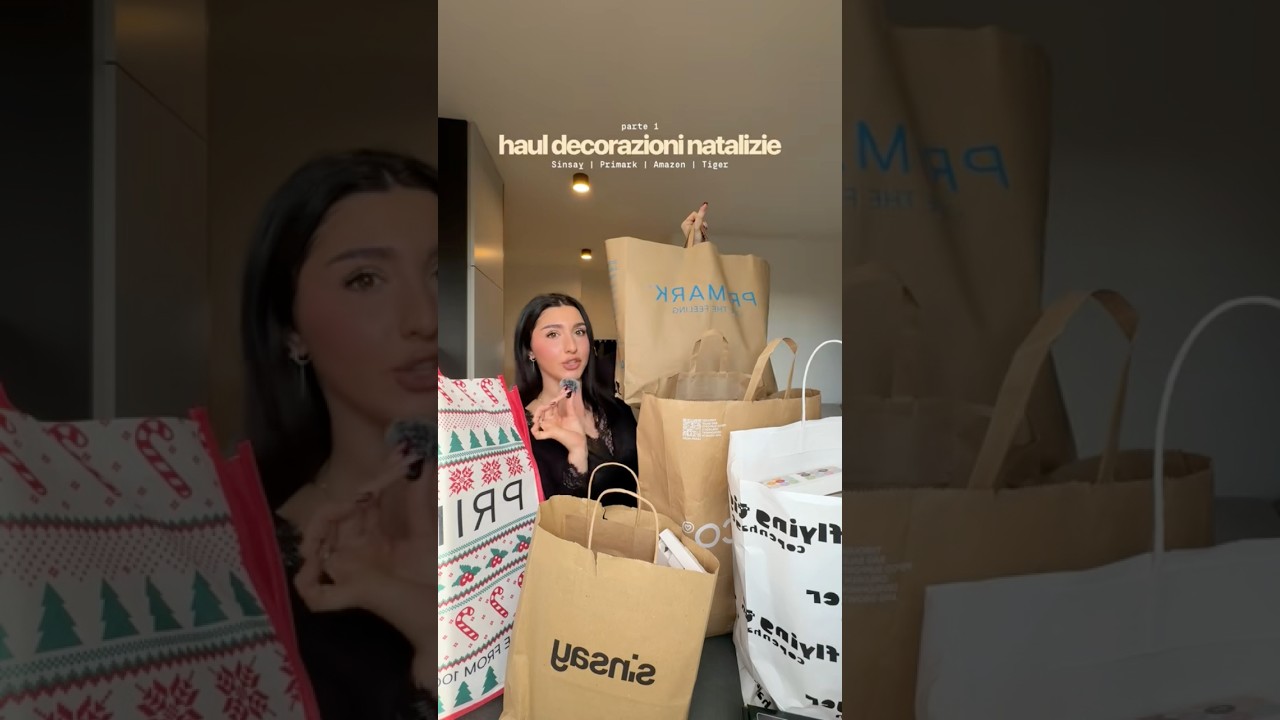 haul decorazioni di Natale 🌟🎄 #foryou #viral #aesthetic #christmas #haul
