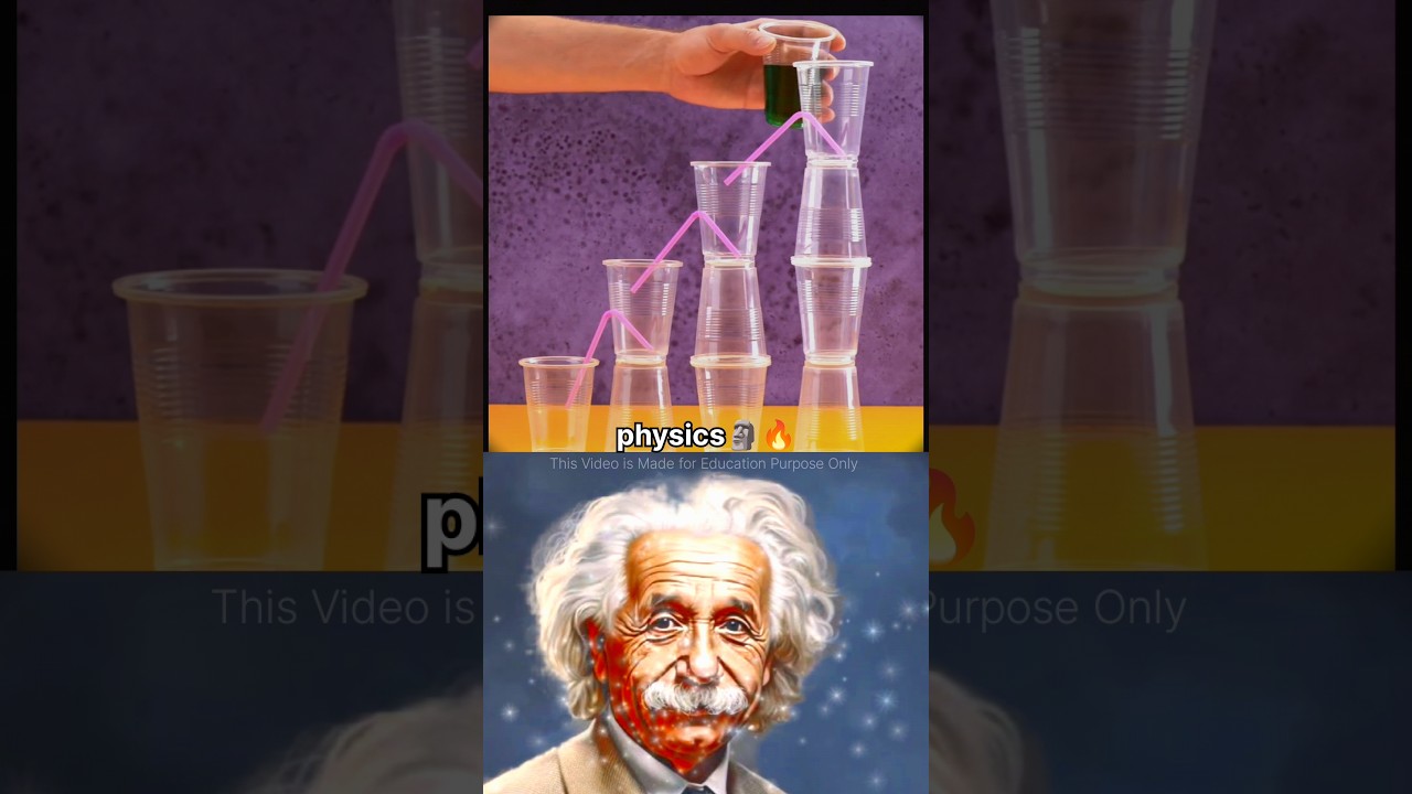 Physics ka Magic🗿🔥। Power Of Science😱⚡। #shorts #physics #experiment