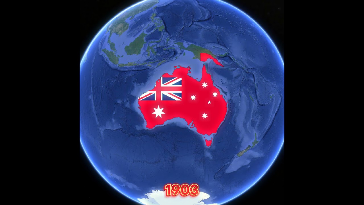 A Brief History of Australia #maps #history #historymap