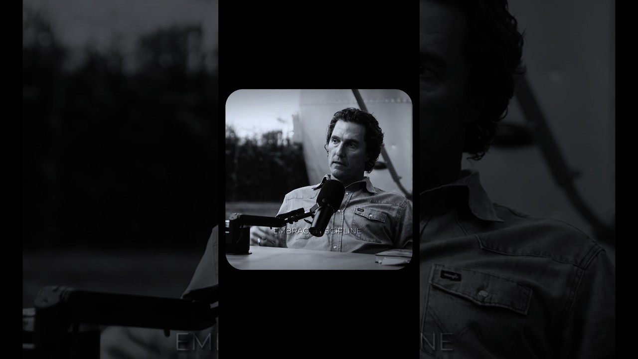 A Nice Guy and A Good Man🌿| Matthew McConaughey|#motivation#quotes#mindset#matthewmcconaughey#shorts