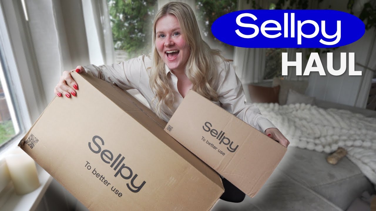 XXL Sellpy Try On Haul – Second Hand Fashion & Weihnachtsdeko Funde 🎄