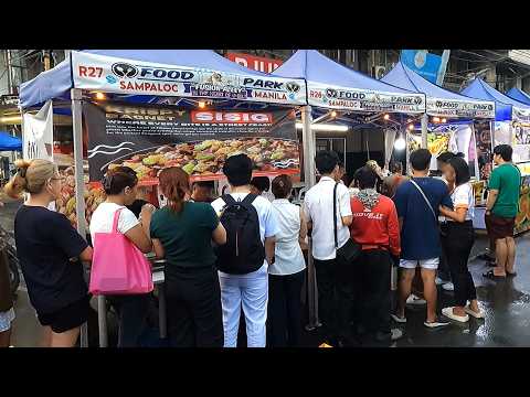 Filipino Street Food |  Crispy Pork Sisig  – Long Lines for THIS Pork SISIG