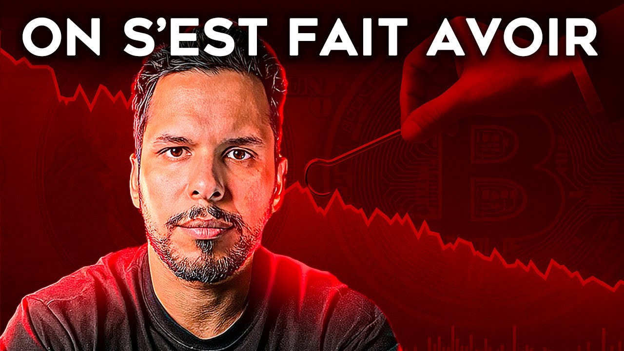 ❌ Crash Crypto – Analyse Claire et Sans Filtre – Ne touche à rien avant d’avoir vu ça