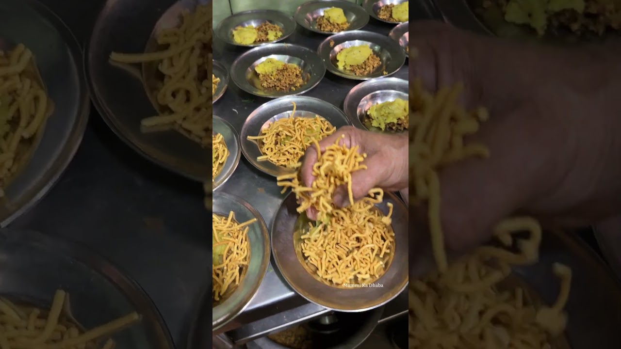 Authentic Bread & Misal And Making !! #food #streetfood