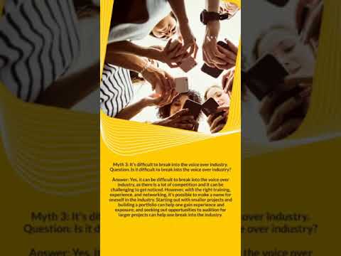 VO myths to Detox #voice #voiceover #elearning #shorts #viral #dubbing #explainers #corporates