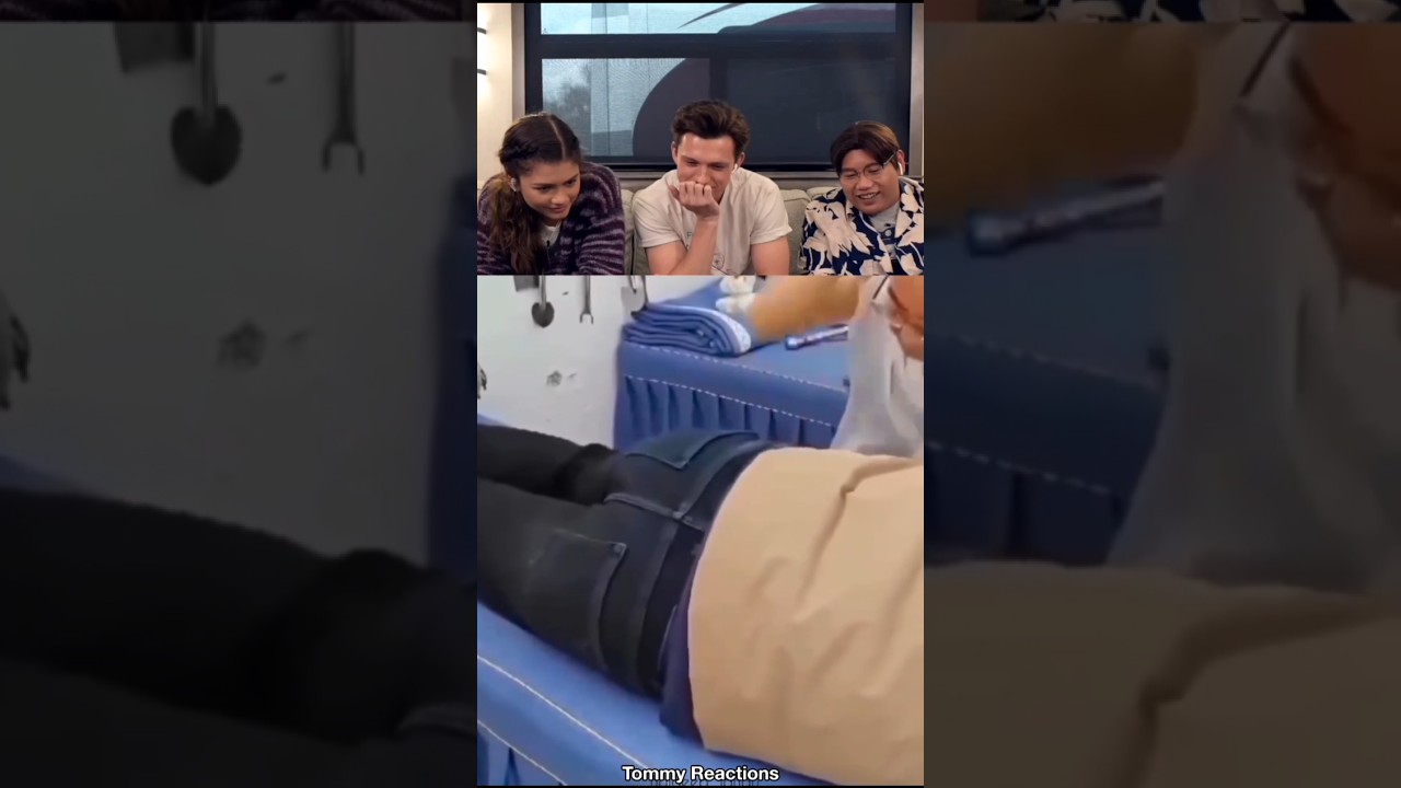 Tom Holland Reaction to Funny Viral Videos Part 4 #tomholland #reaction #trynottolaugh #funny #viral