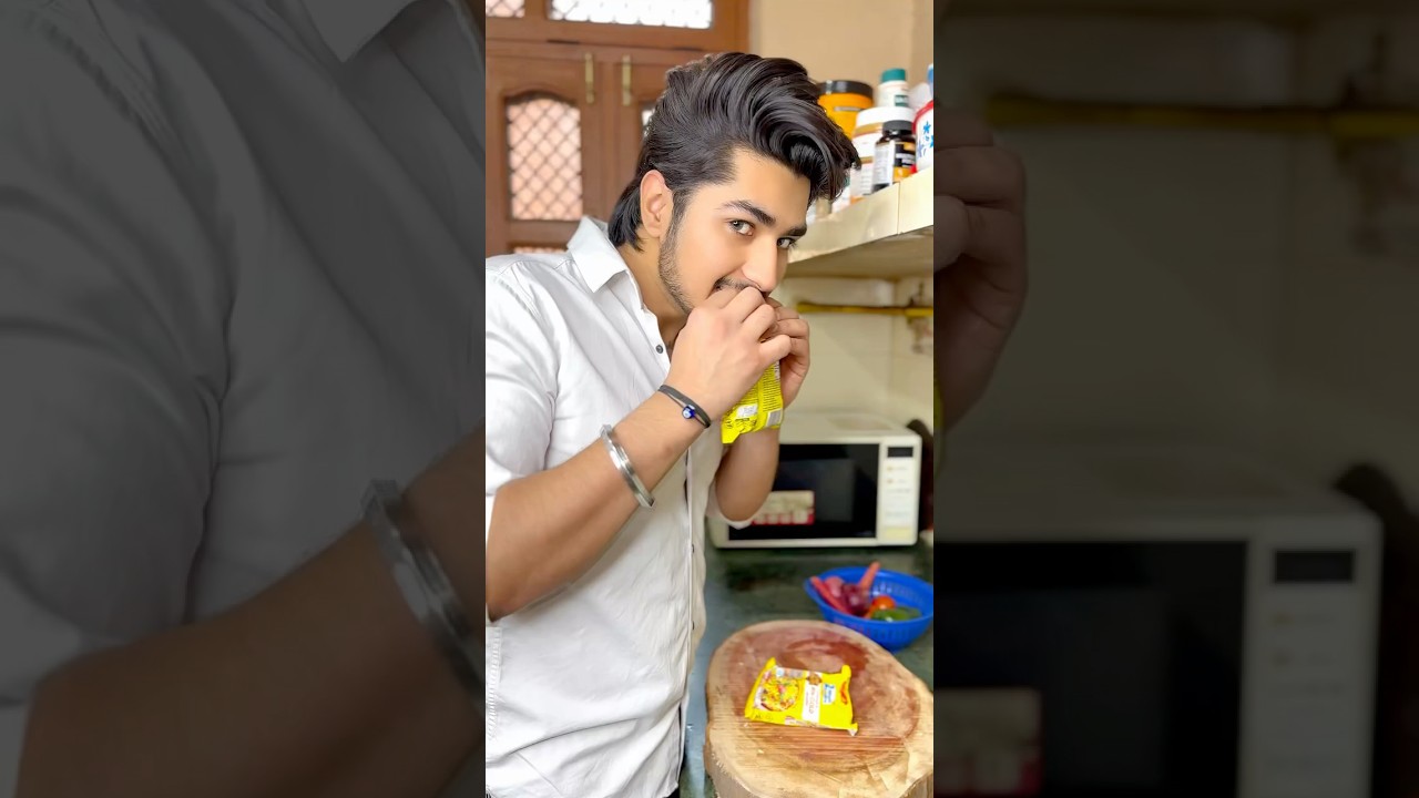 Maggie 🥹❤️ #recipe #cooking #indianfood #eveningsnacks #food #youtubeshorts