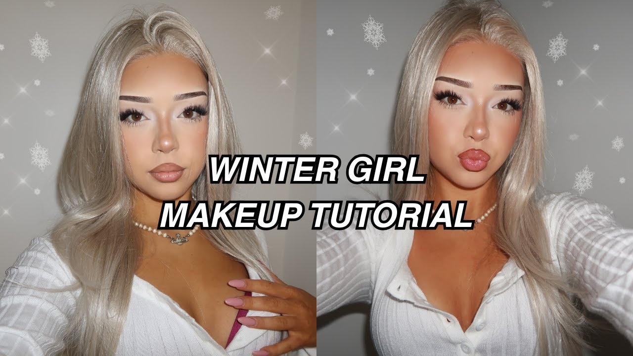 WINTER GIRL ICY MAKEUP TUTORIAL!!❄️ *IN DEPTH*