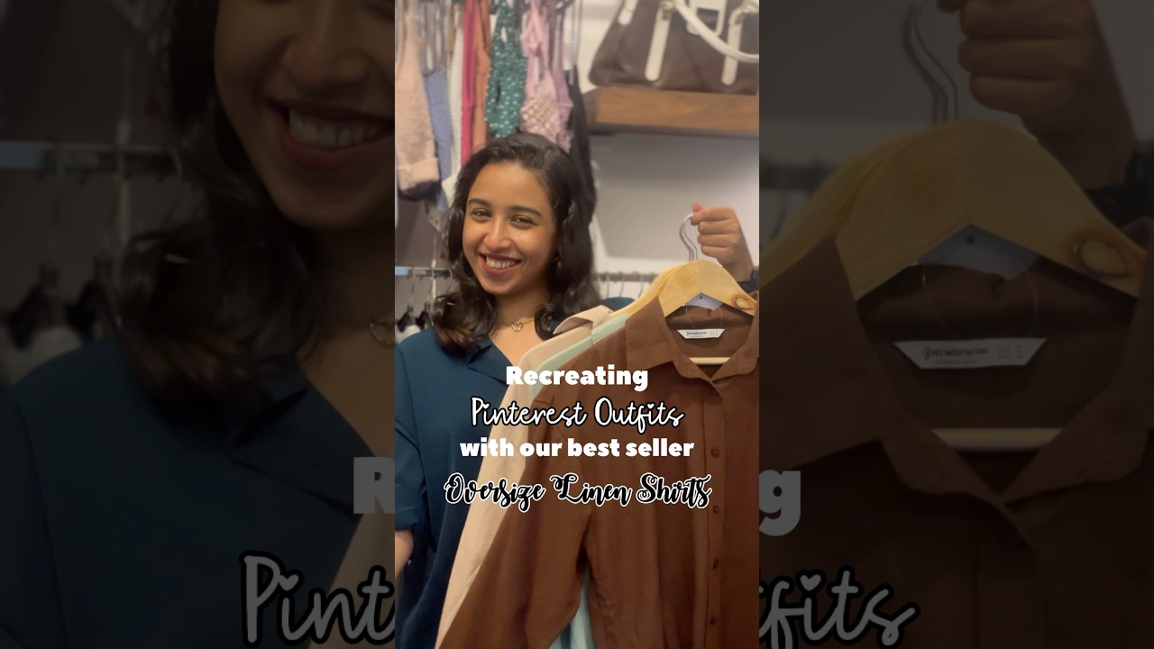 Pinterestee Outfits🎀🧚‍♀️ #fashion #linenclothing #oversizedshirt #kerala #outfitideas #pinterest