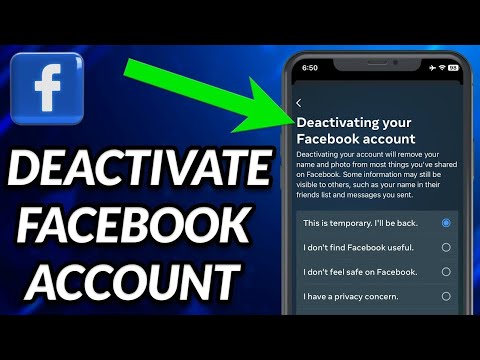 How to deactivate Facebook account lll YouTube Explainers 2023