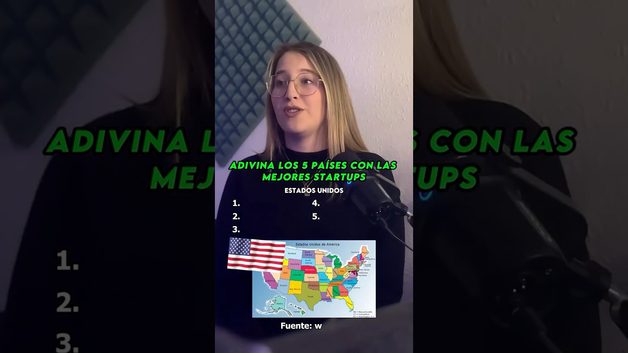 Top 5 Países con las Mejores Startups en 2024 🚀  #startups #innovación #emprendimiento