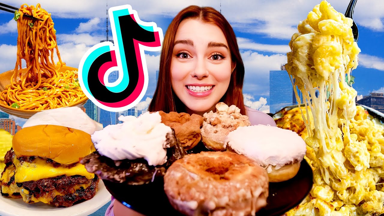 Only Eating TikTok Viral Food in NYC!