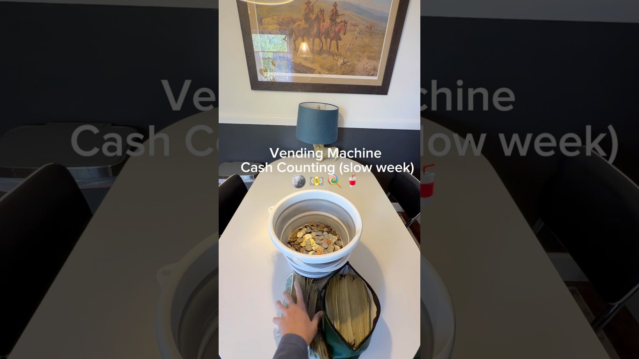 This is revenue not profit! #passiveincome  #sidehustle #vendingmachine
