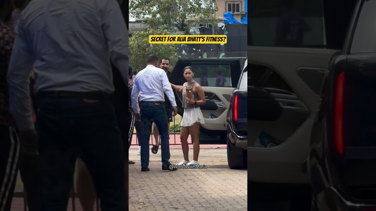 Alia Bhatt spotted #worldwithmaria #aliabhatt #celebritynews #bollywoodnews #celebrities #bollywood