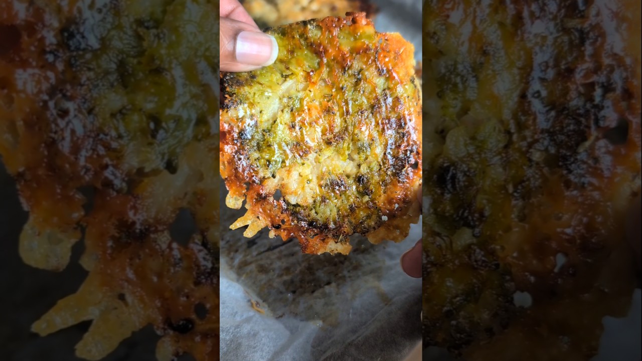 SMASHED CRISPY CHEESY BROCCOLI AND CAULIFLOWER 🥦 #broccoli #cheese #cauliflower #recipes #food