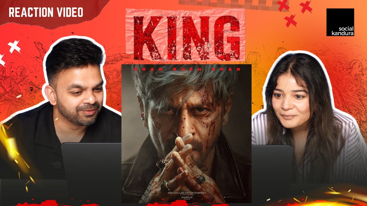 KING | Title Reveal | Shah Rukh Khan | Siddharth Anand | [REACTION VIDEO]