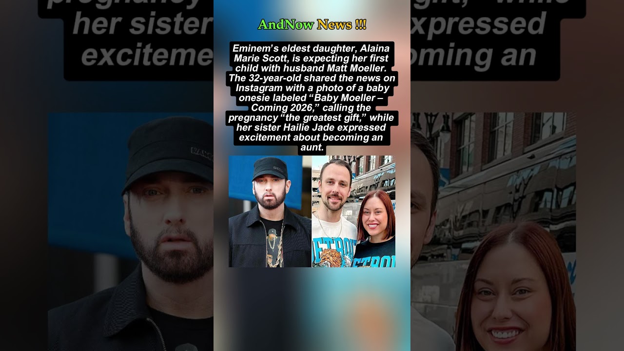 Eminem’s Daughter Alaina Scott Expecting First Baby #eminem #celebrity #news #shorts