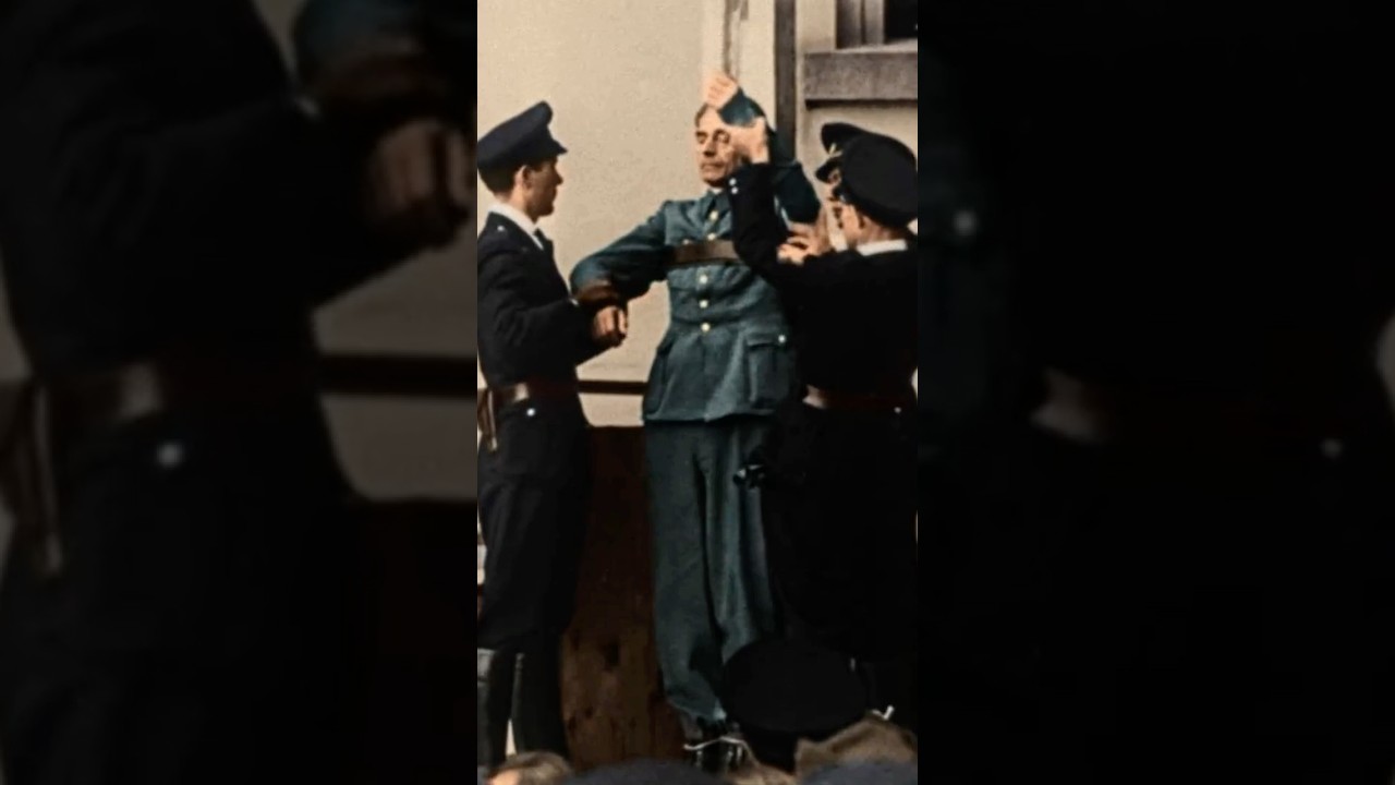 The last words of the Nazis before they were executed #history #ww2