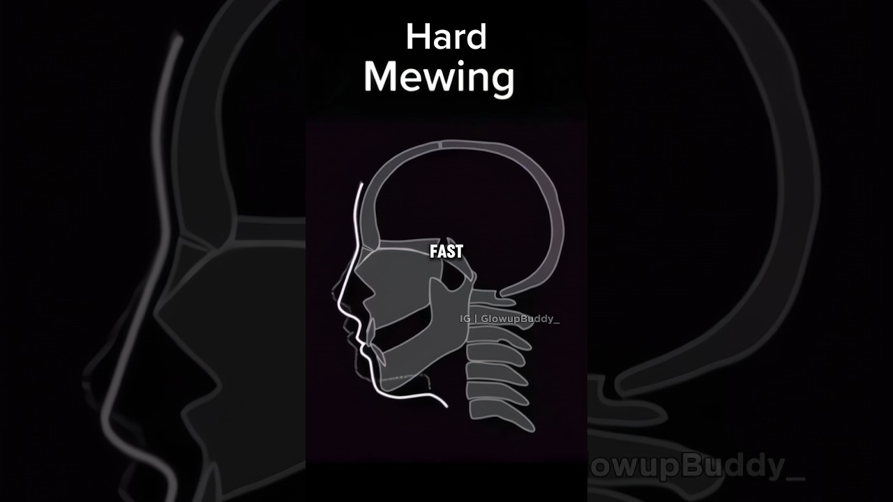 How To Do Hard Mewing 🤫 | Day 25 | 30 Day’s Look Maxxing Series #attraction #mewing #shorts #mens
