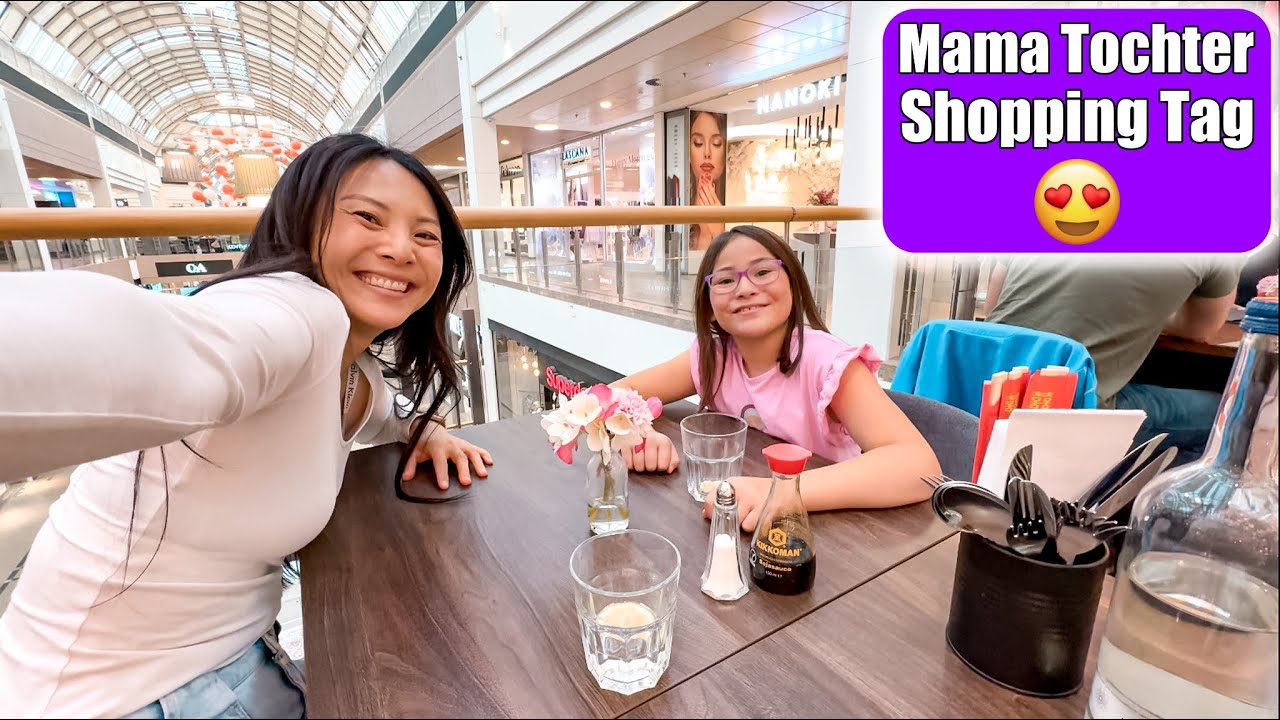 Mama Tochter Tag 😍 Shopping mit Elisa! Klamotten Haul & lecker Essen | Mama VLOG Mamiseelen