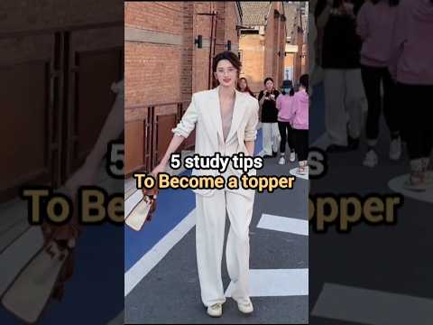 5 study tips to become a topper #motivation #shorts #viral