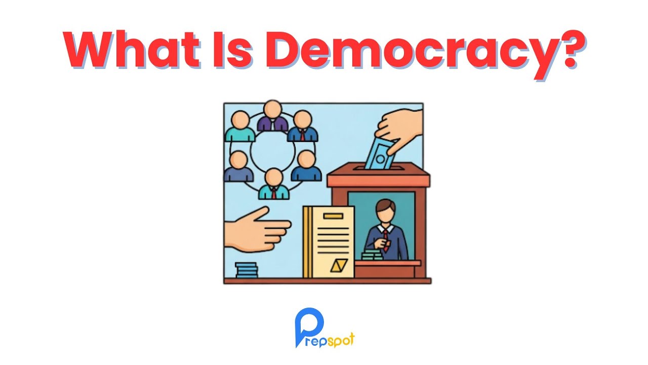 What is Democracy | Topic Explainers Prepspot English