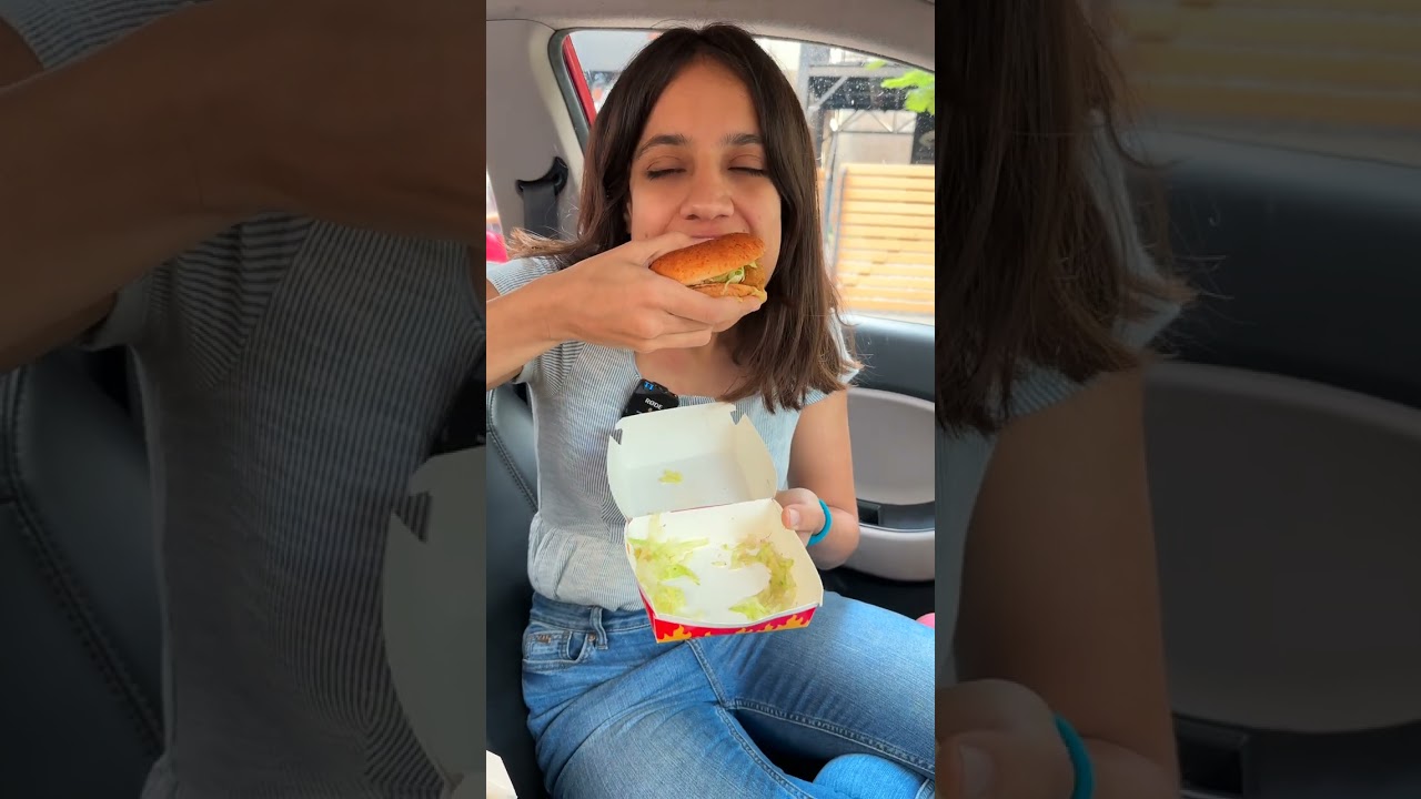 McDonald’s New Piri-Piri Burger Review 😍😍 | Fast Food New Launches Challenge | @sosaute #shorts
