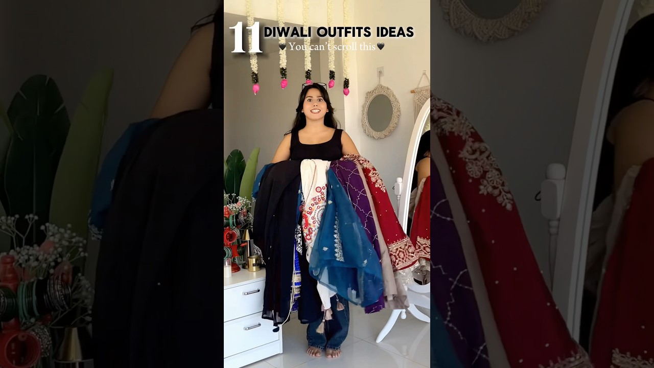 11 Meesho Diwali outfit ideas 💡 #shorts #trending #navratrioutfit #meeshohaul #viral #meesho