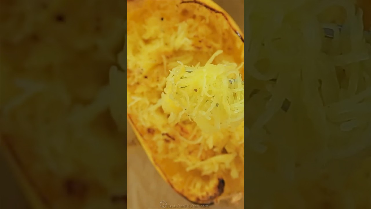 How to Cook Spaghetti Squash (Best Method) #shorts