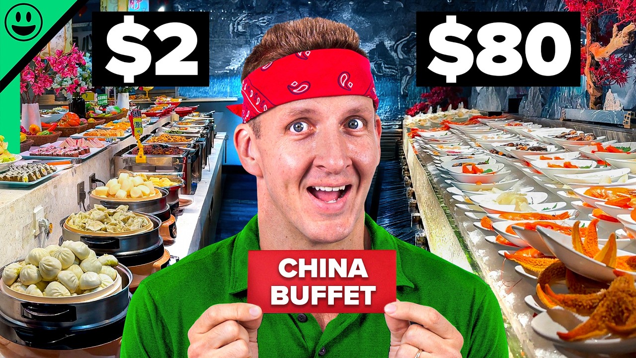 $2 Buffet vs $80 Buffet in Chengdu, China!! I Can’t Believe They Eat This!!