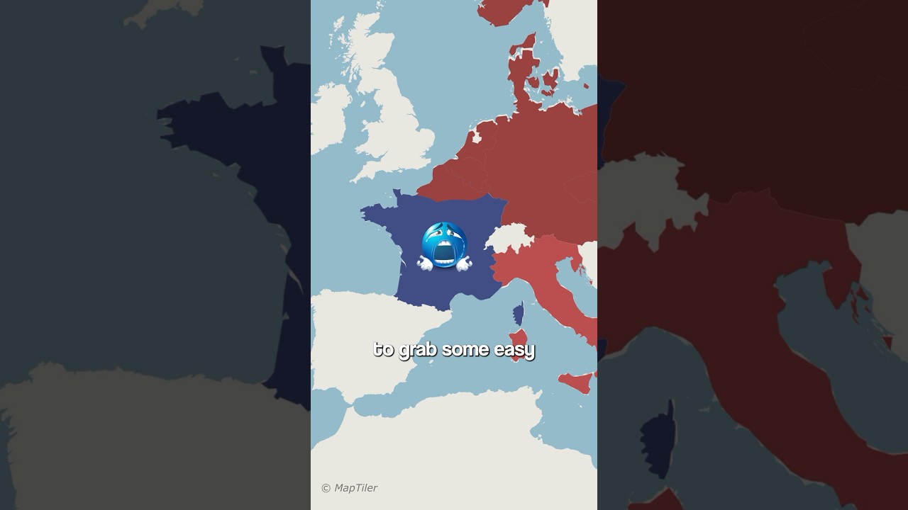 How every country reacted to france’s defeat in just 6 weeks? #history #ww2