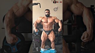 HADI CHOOAPAN AURA 🥶 BODYBUILDER SHORTS #hadichoopan #olympics #shortsviral #motivational #video