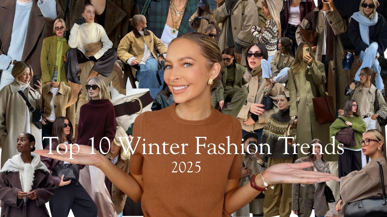 TOP 10 WINTER 2025 FASHION TRENDS | Effortless Style, Outfit Ideas & Capsule Wardrobe Inspo