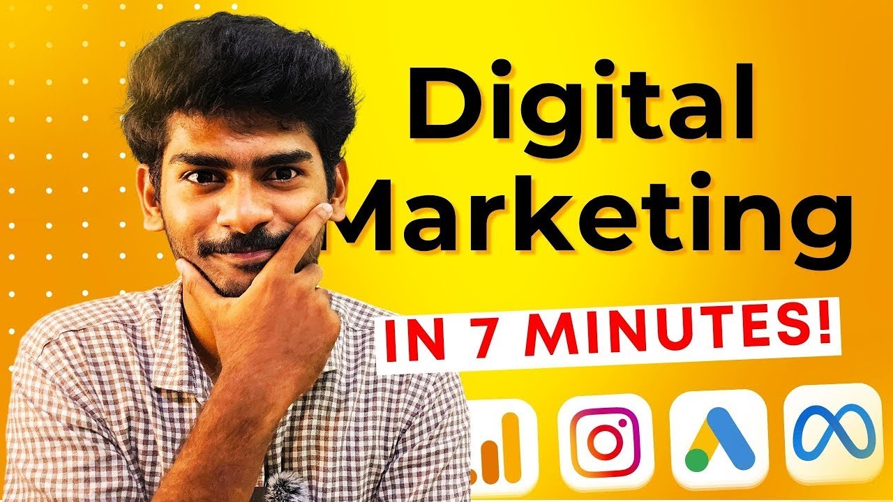 Digital Marketing in 7 minutes For Beginners | Tamil
