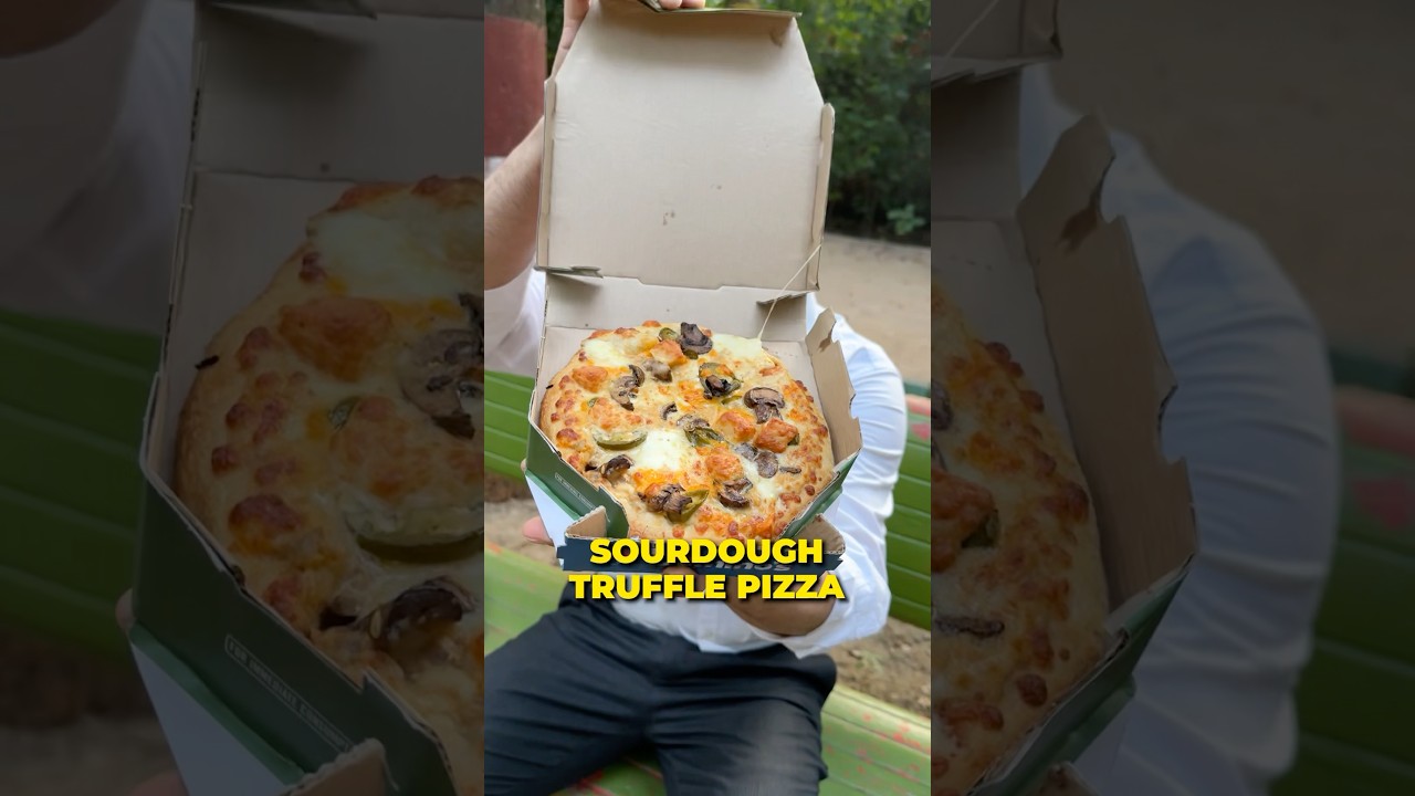 Trying New Domino’s Sourdough 🍕 || New Launch 🍕