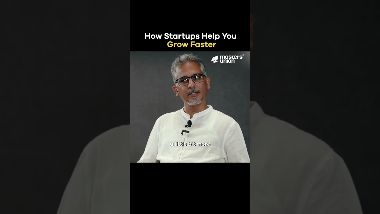 How Startups Help You Grow Faster 🚀📈 | ft. Rohit Kapoor